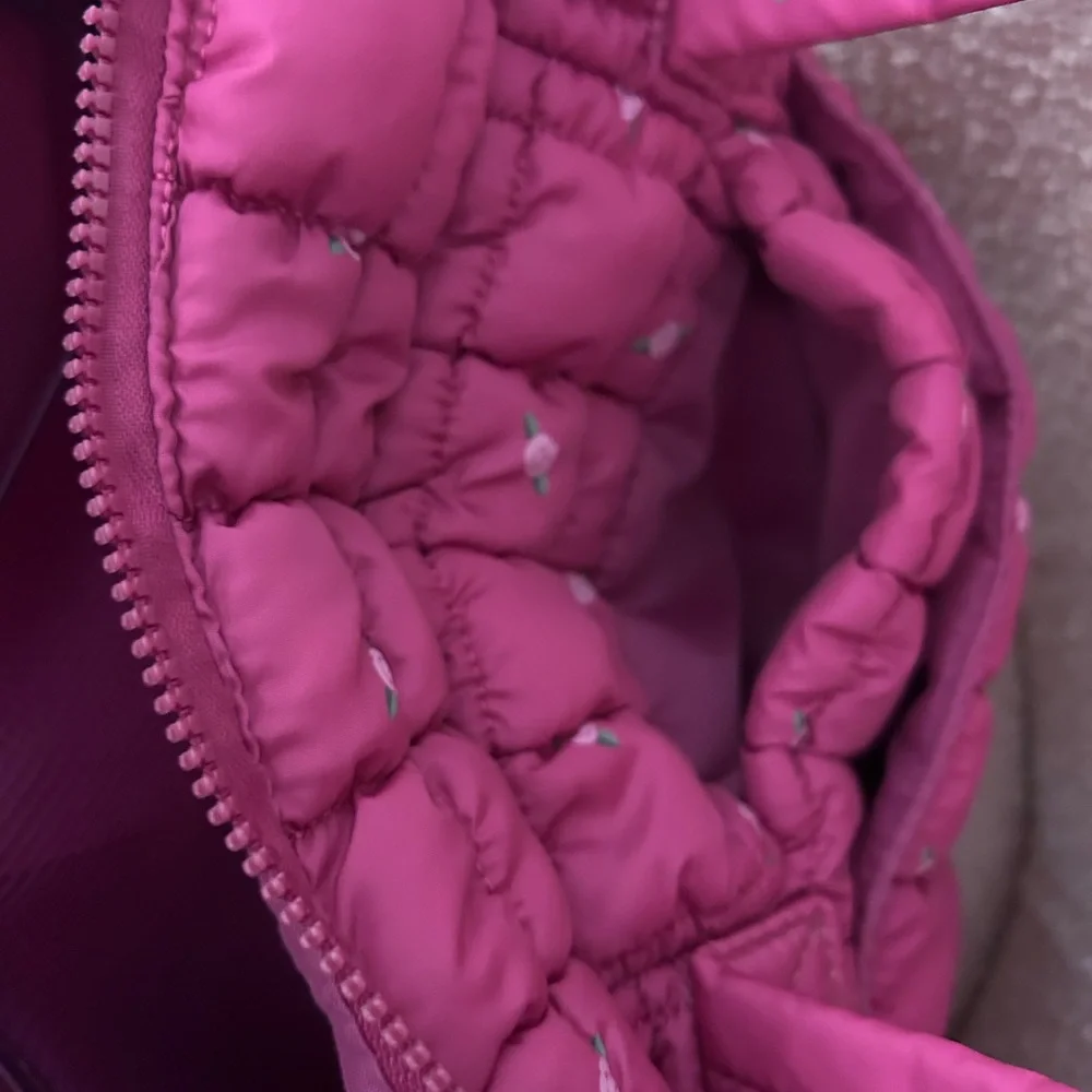 Pink Lily crossbody or